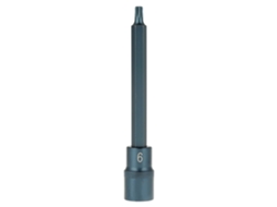 Yuru bocado de Chave Elétrica de 12 Pontos Star Bit Socket 1/2 150mm M6 Conjunto Ferramenta S2 Aço Leve 147g