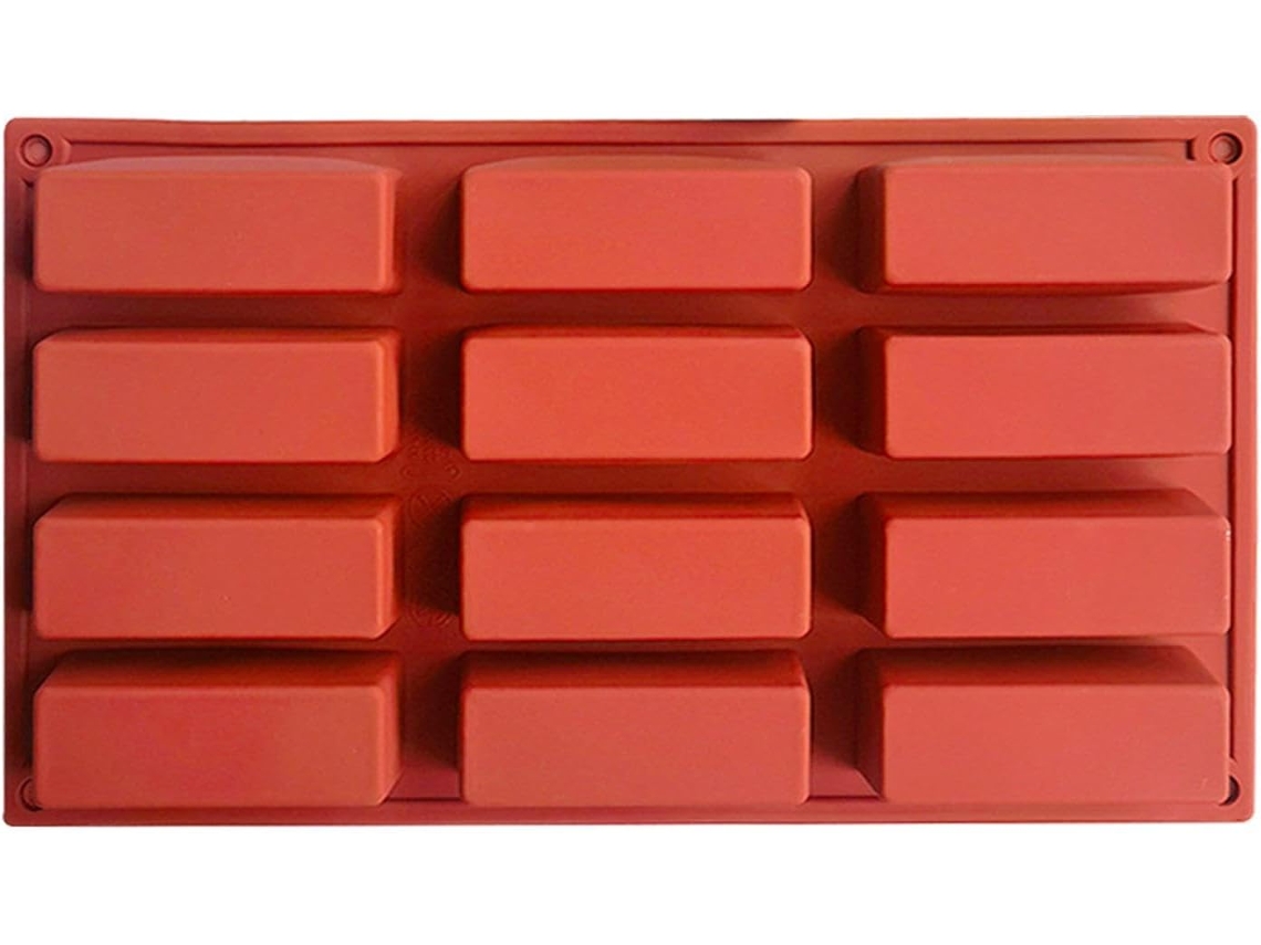 Molde De Silicone Barras De Chocolate, Molde Barra De Chocolate