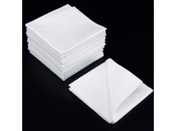 2026 18 Paños de Bolsillo para Hombre de Algodón Suave, Clásicos Blancos, Talla 40x40 Cm, Ideal para Ocasiones Especiales Y Regalos