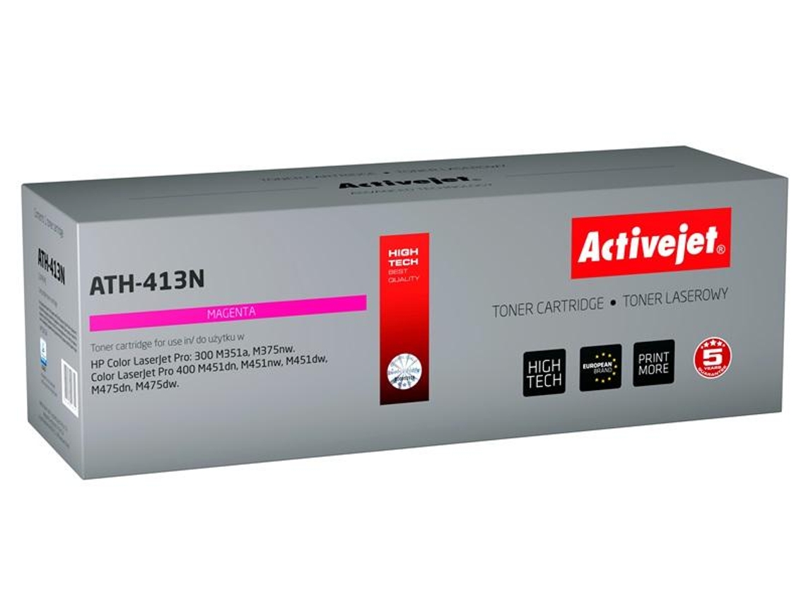 Activejet Ath-413N Toner 1 Unidades Compatível Magenta