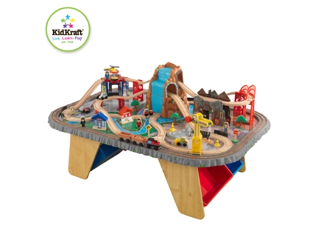Conjunto de comboio e carris KIDKRAFT 17498 (3 anos)