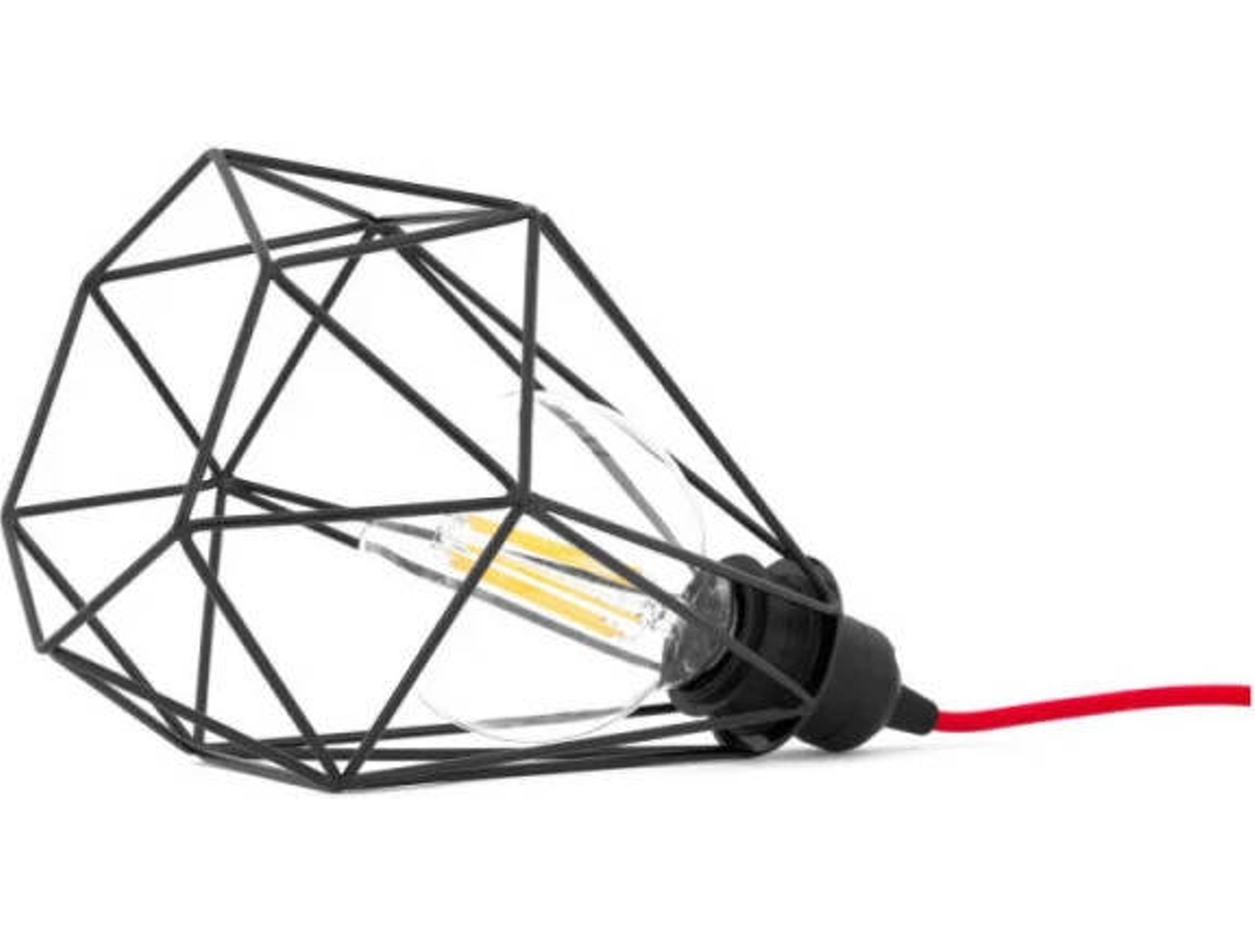 Candeeiro de Mesa LEDBYLED Dogui (Preto/Vermelho)