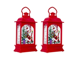2Pcs Luzes de Natal Portáteis ALLINLESS