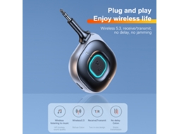 Adaptador Bluetooth LAXISCREED Transmissor Receptor 2 em 1