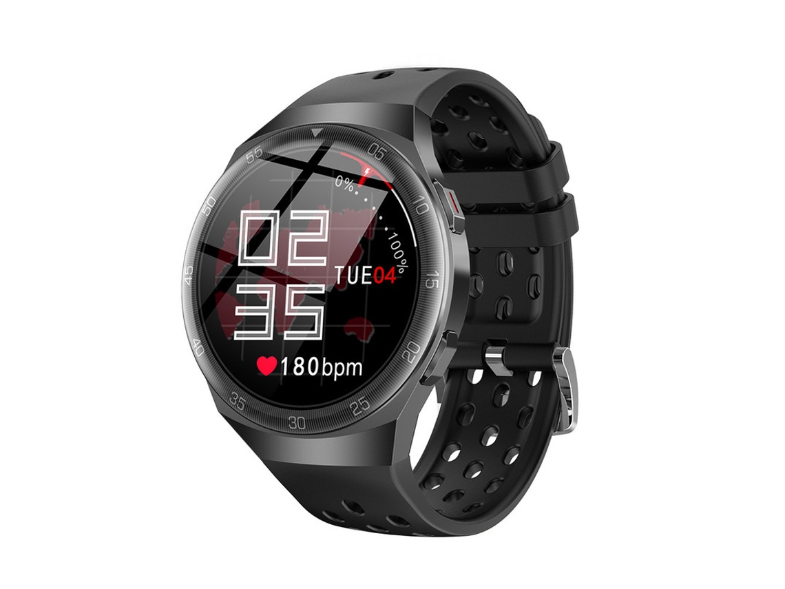 Smartwatch, Full Touch HD Tecido Colorido, Rastreador de Fitness para Android Ios Bestvite