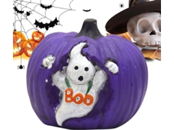 Decora Es de Halloween Estatueta Fantasma para Mesa Escultura Ornamental em Resina o Festas Casa VAYOTOY