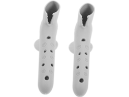 2 Protetores De Maçaneta Silicone Com Ventosa Para Parede E Azulejo