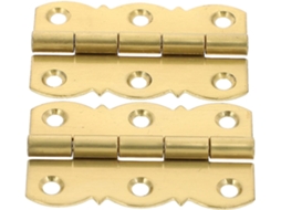 Dobradiças De Piano Em Latão, 2 Peças, Douradas, Dobráveis, Estilo Vintage