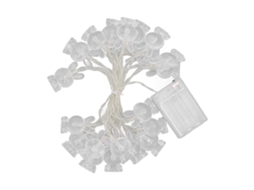 Rebe-luces Led De Cadena Impermeables Con Forma De Conejo Hueco 3d Para Decoración Navideña Y Hogar