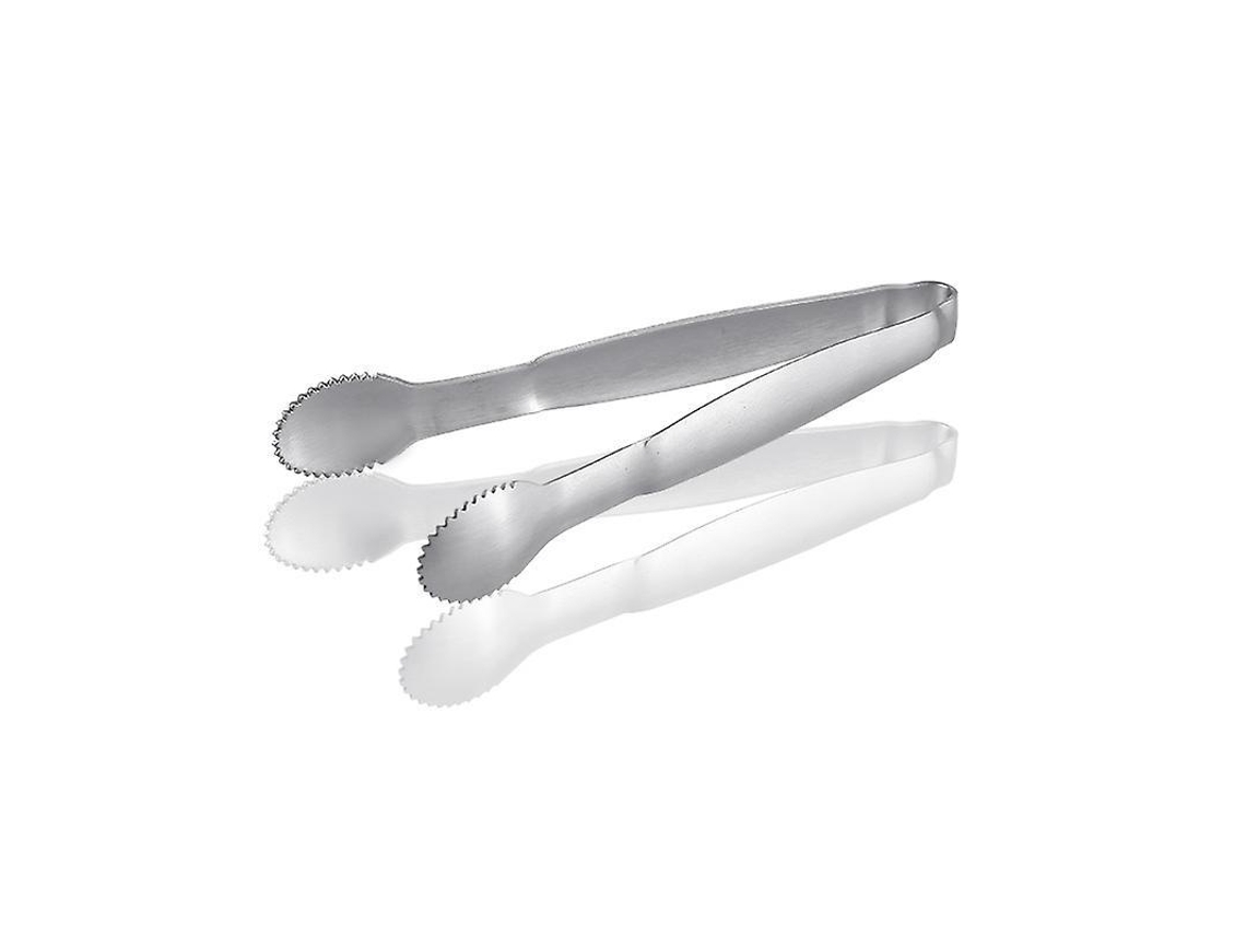 Lurelia Pinça Gelo Aço Inox 4 Polegadas Prata Saladas