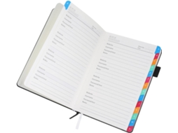 Agenda de Endereços Sites, Bloco Notas Prático para Senhas com Abas Alfabéticas, Portátil 21,00 X 14,40 2,00 C