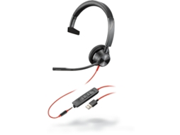 Auscultadores entrada usb a POLY Blackwire 3315 BW3315-M