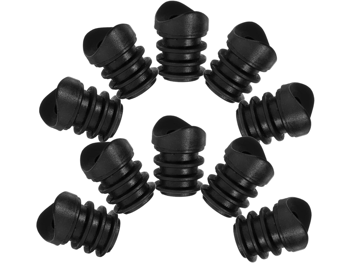 Garneck Inserções De Plástico Com Rosca M6, 19mm, 20 Peças, Tampas Protetoras Para Rodas, Capas Protetoras Antirriscos