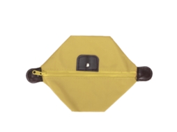 Bolso De Maquillaje Multifuncional Impermeable Portátil De Nylon Forma De Dumpling
