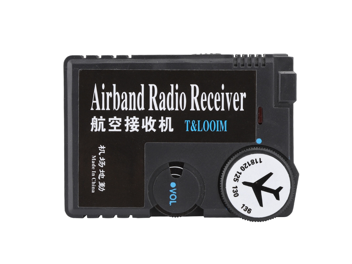 Receptor Mali de Banda Aeronáutica 118-136MHz para Comunicações Aéreas Terra e Ar