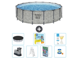Bestway Piscina Bestway Steel Pro Max Redonda - 488x122 Cm - 8-peças S529