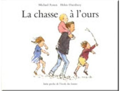 Livro la chasse a l'ours de michael rosen (francês)