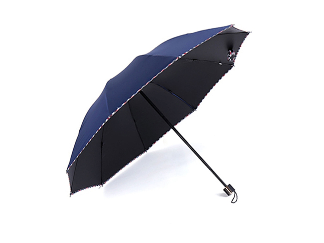 Guarda chuva Plicável, Compacto, Resistente ao Vento, Sol, Chuva, 10 Arcos, Aço, para Mulheres e Homens com MARCA