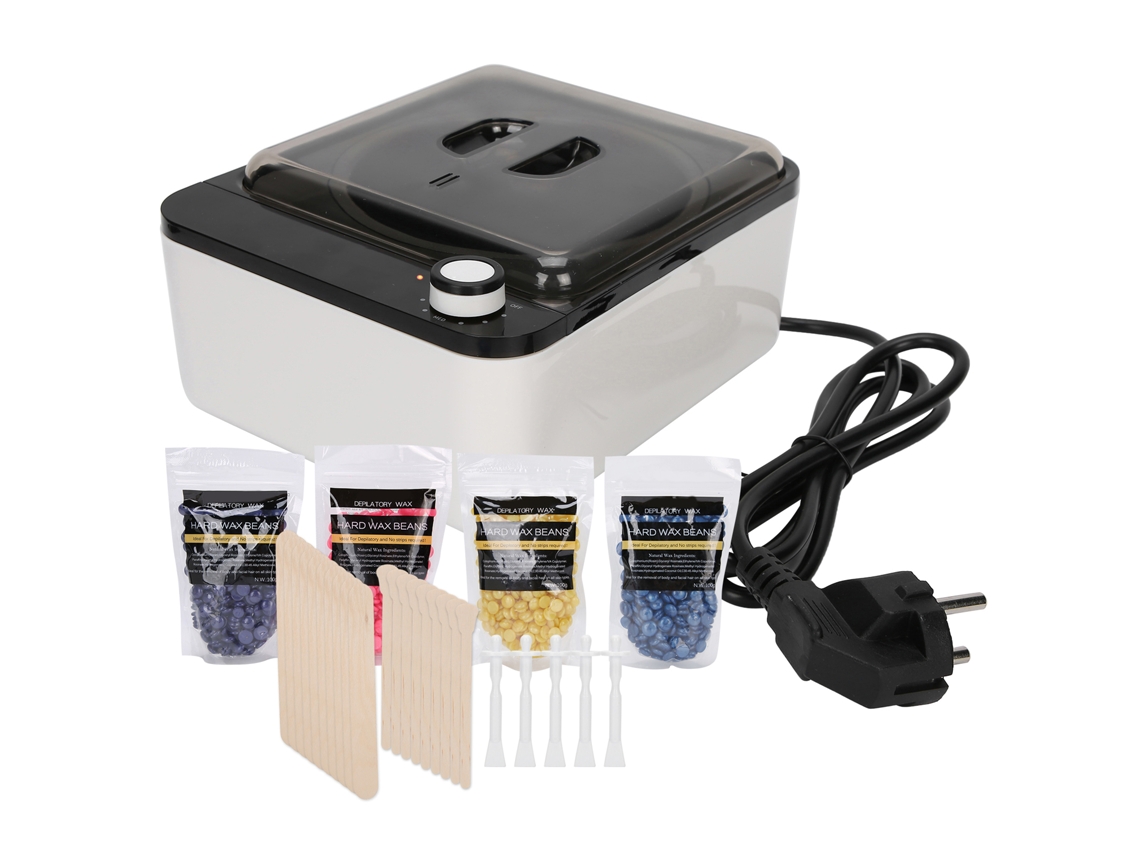 Kit De Depilação Com Cera Quente 8 Peças 220v Eu