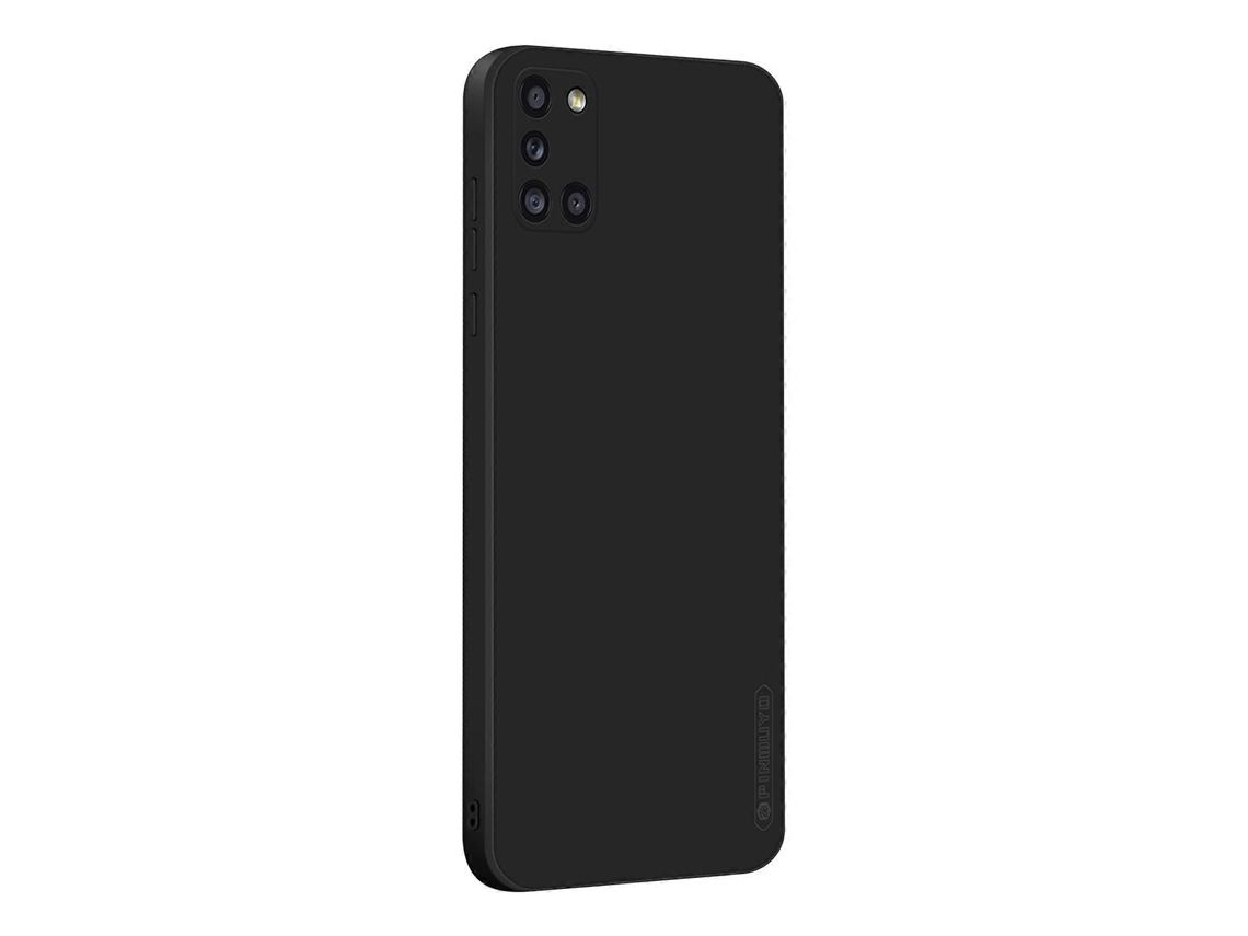 Capa De Silicone Líquido Tpu À Prova De Choque Pinwuyo Touching Series Para Samsung Galaxy A31 (verde)