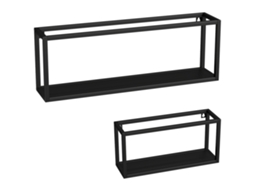 2 Prateleiras de Parede com Capacidade 15kg BTFORUS