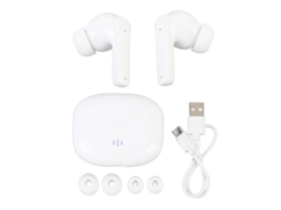 Fone De Ouvido Tradutor De Idiomas 114 Línguas Tradução Em Tempo Real Bluetooth 5.4 Branco