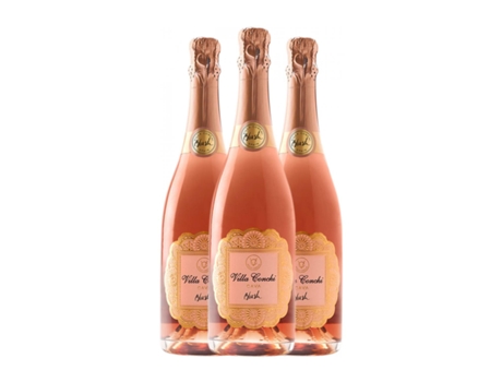 Espumante VILLA CONCHI Blush Trepat Brut Cava (0.75 L - 3 Unidades)