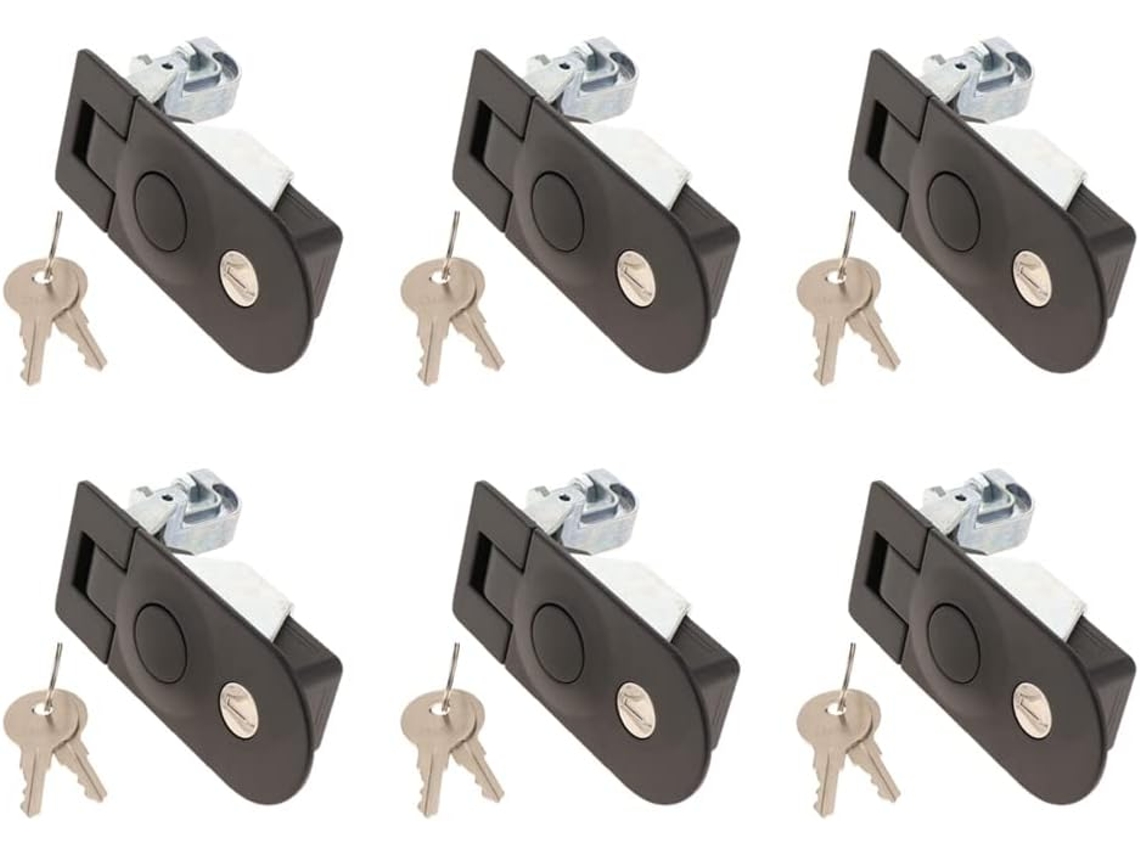 6-fechaduras De Porta Reforçadas Com Alavanca Compressão Para Veículos Recreativos E Náuticos
