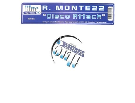 Vinil Disco Attack Blue White