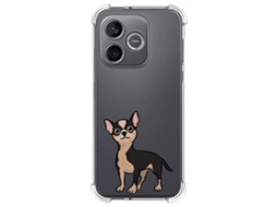 Capa Tumundosmartphone De Silicone À Prova De Choque Para Honor 600 Lite 5g Com Estampa De Cachorro 05 Desenhos