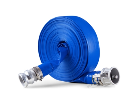 Mangueira De Retrolavagem Vevor 50,8 Mm X 30,48 M Para Várias Bombas, Azul