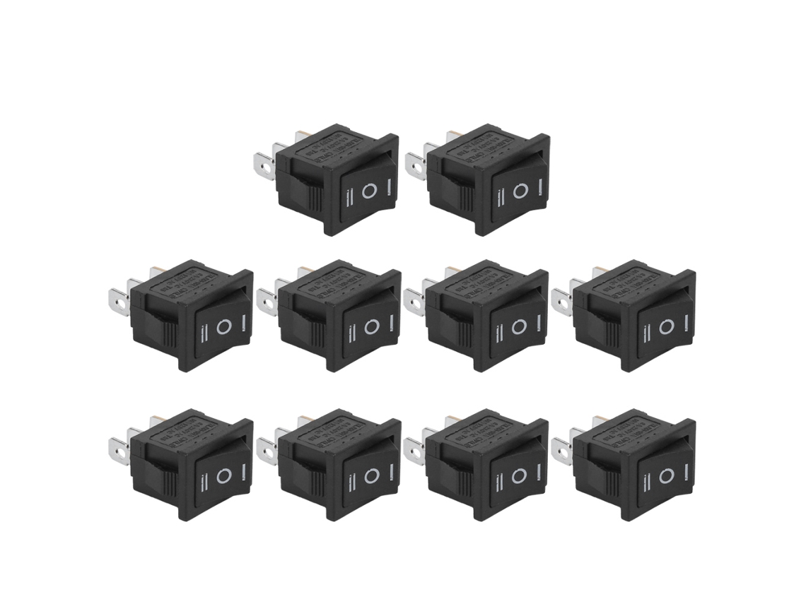 Laxiscreed Kcd1 Mini Interruptor De Comutador Com 3 Pinos E Posições Para Eletrônica