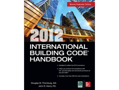 Livro 2012 International Building Code Handbook de Douglas Thornburg e John Henry (Inglês - Capa Dura)