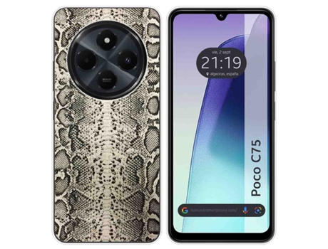 Capa Design para Xiaomi Poco C75 TUMUNDOSMARTPHONE Silicone Multicor
