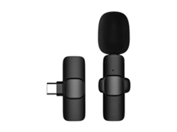Mini microfone de lapela sem fio STELASPLEN com conector Tipo C