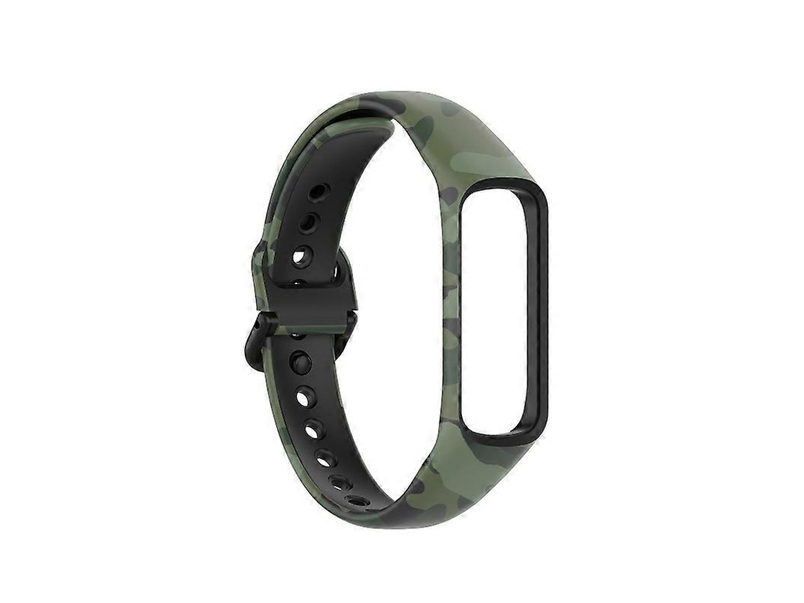 Pulseira De Silicone Com Impressão Para Samsung Galaxy Fit 2 Sm-r220