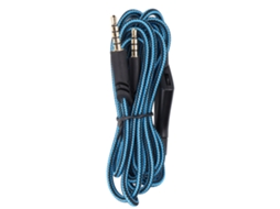 Cabo de Áudio Mali com controle de volume para Headset Astro A10 A40TR gamer azul