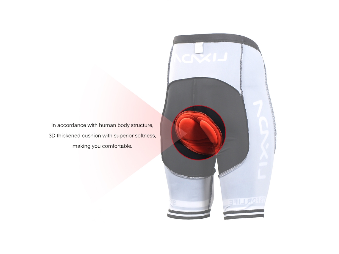 Conjunto De Roupa De Ciclismo Para Homem Com Camisa De Manga Curta E Calcinha Com Espuma, Respirável E Seco Rápido