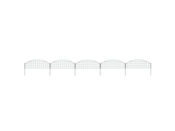 Garden Fence, Garden Fences Vidaxl Verde Aço (77.3 X 26 Cm)