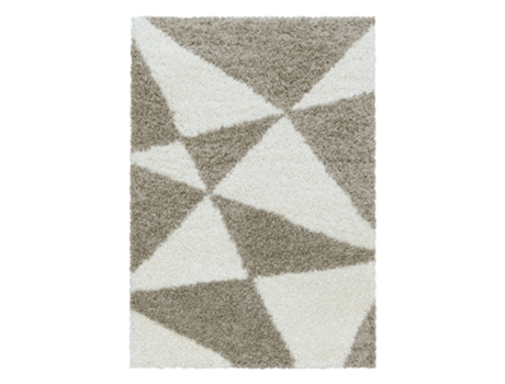 Tango Shaggy Tapete Pelo Comprido Retangular 280x370cm Bege