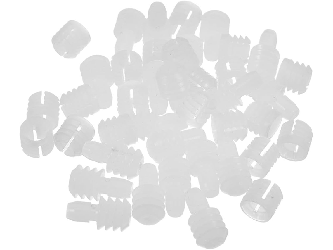 Conjunto De 100 Peças Ferragens Para Conexão Móveis Minkissy, Pinos De Dobradiça Nylon, Fixadores De Encaixe Para