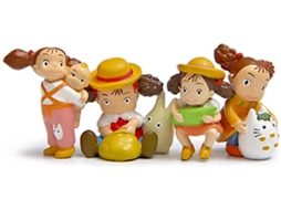 Figuras EASTVAPS Totoro Cartoon (4 Peças)