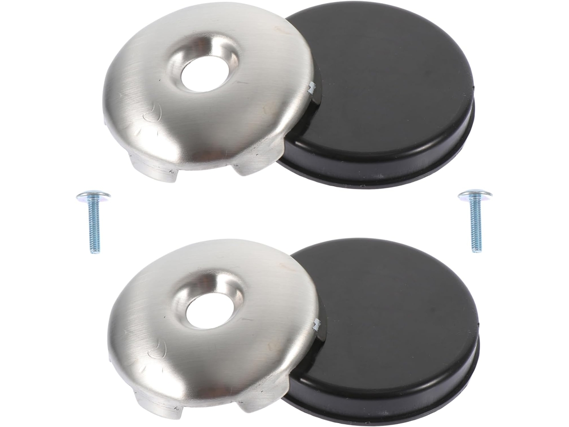 Conjunto de 2 Cadeiras de Aço Inoxidável e Pe Durável para Atividades ao Ar Livre, Pesca | S/MARCA