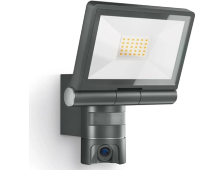 Foco de exterior com sensor XLED CAM 1 preto