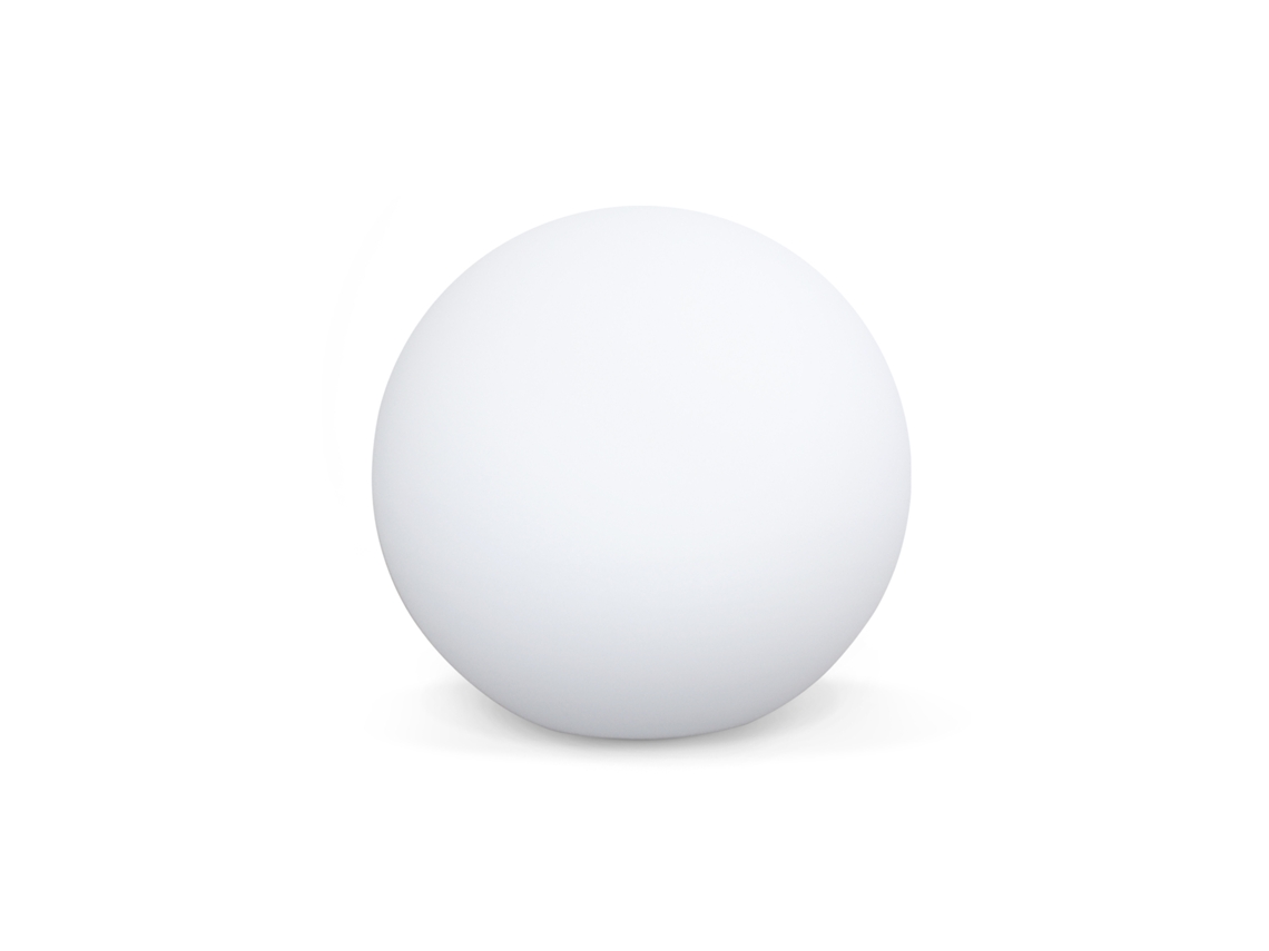 Bola Led 40Cm Esfera de Luz Decorativa Ø40Cm Branco Cálido Controlo Remoto