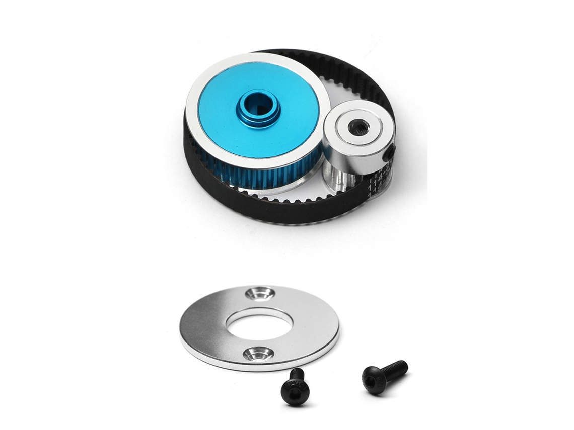 Engrenagens De Transmissão De Correia 16t 40t Para Substituição No Carro De Controle Remoto Tamiya Tt-02 1/10