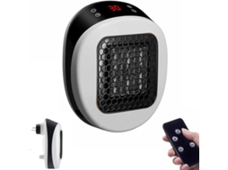 Aquecedor BRILVIBERA instantâneo, potente, com controle remoto, plugue portátil