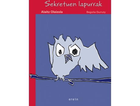 Livro Sekretuen Lapurrak de Alaitz Olaizola (Basco)