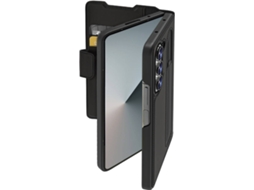 Capa SBS Flip para Samsung Galaxy Z Fold 7 (Fecho Magnético - Porta-Cartões - Preto)