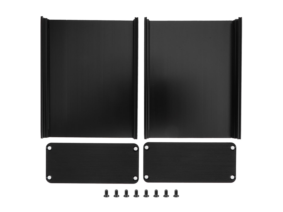Caja de Aluminio para Tarjeta de Circuito Con Dissipación de Calor Dividida 38x88x110mm